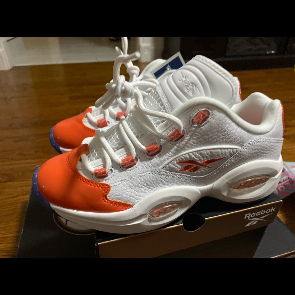 Reebok Question Low New Gs Sizes 6-6.5